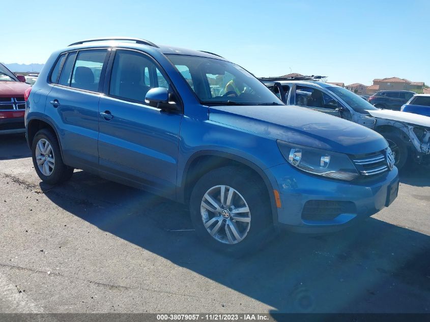 2017 VOLKSWAGEN TIGUAN 2.0T/2.0T S