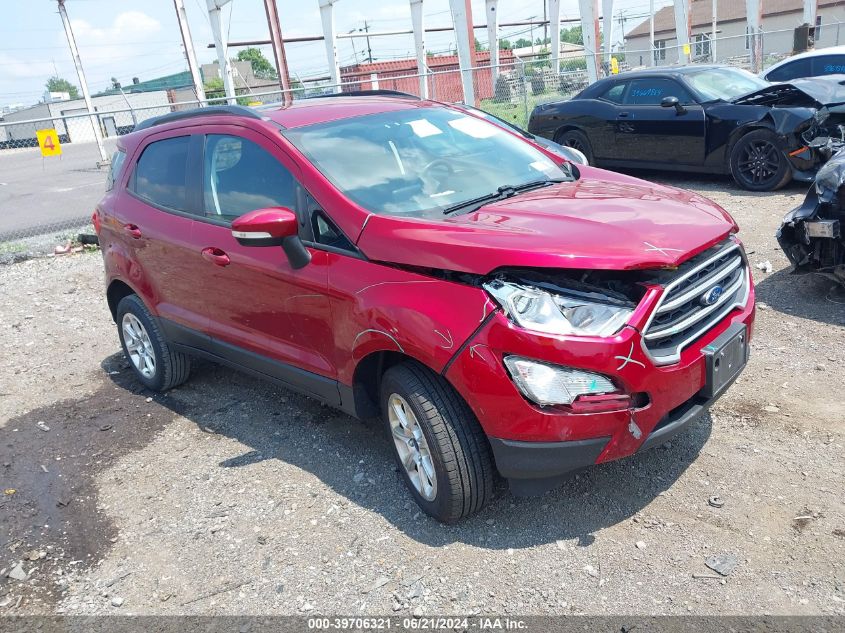 2019 FORD ECOSPORT SE