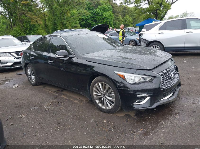 2023 INFINITI Q50 LUXE AWD