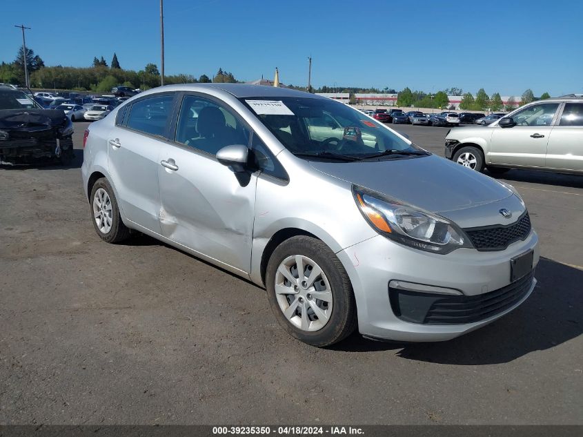 2016 KIA RIO LX