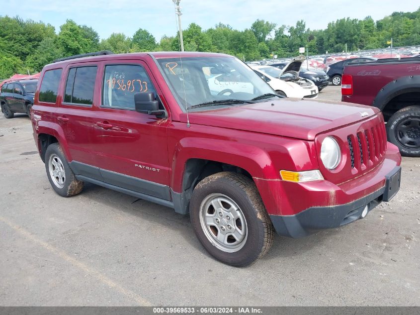 2013 JEEP PATRIOT SPORT