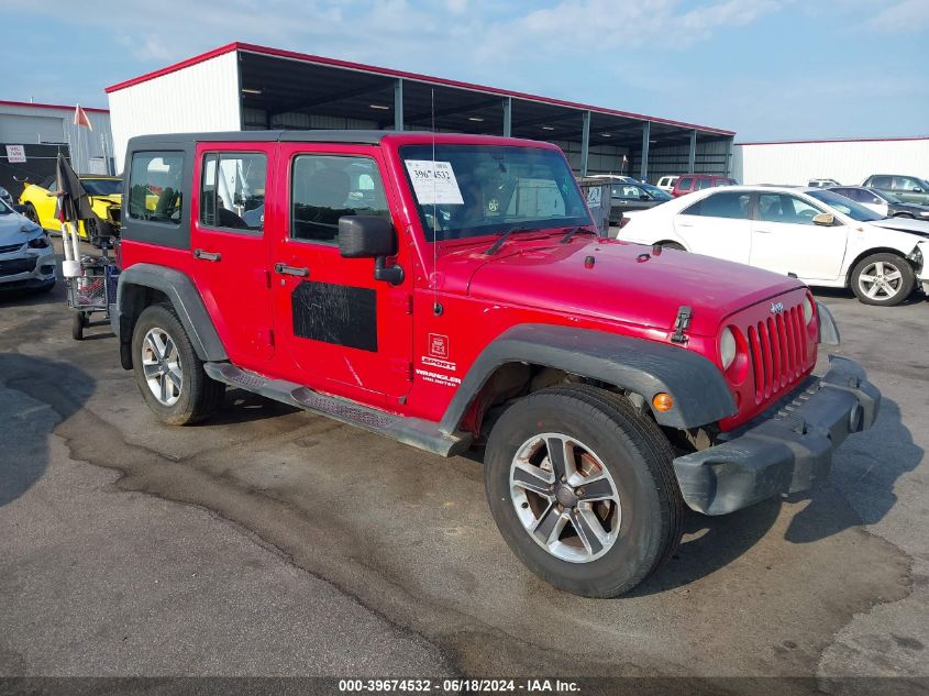 2012 JEEP WRANGLER UNLIMITED SPORT RHD