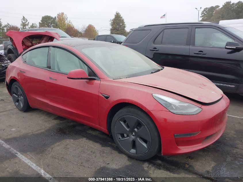 2022 TESLA MODEL 3 LONG RANGE DUAL MOTOR ALL-WHEEL DRIVE