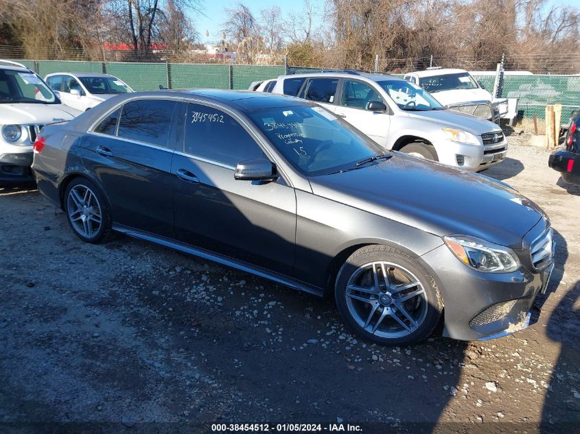 2015 MERCEDES-BENZ E 400 4MATIC