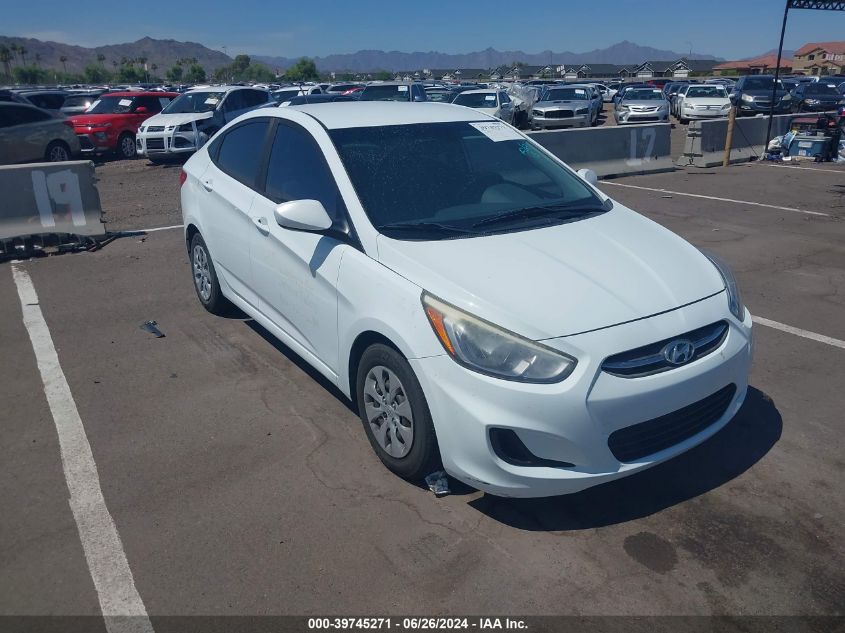 2016 HYUNDAI ACCENT SE