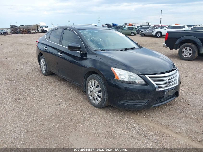 2013 NISSAN SENTRA SV