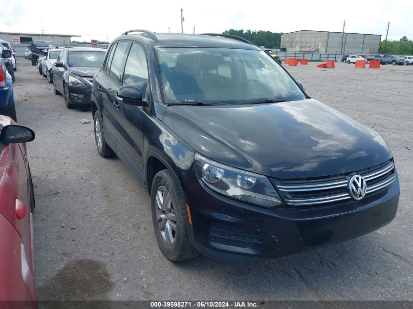 2017 VOLKSWAGEN TIGUAN 2.0T/2.0T S