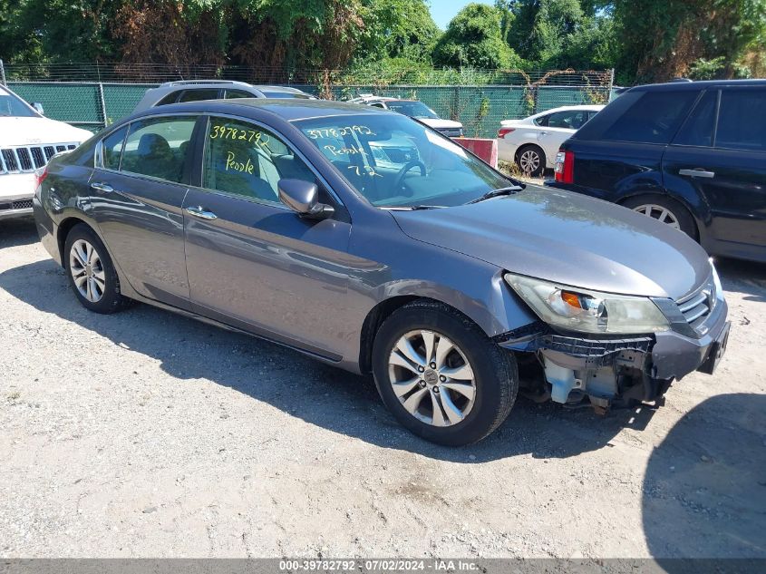 2013 HONDA ACCORD LX