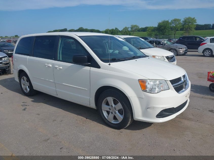 2013 DODGE GRAND CARAVAN SE