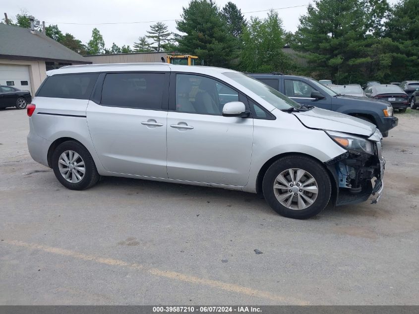 2015 KIA SEDONA LX