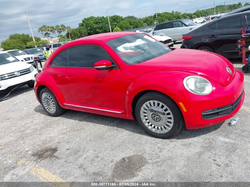 2013 VOLKSWAGEN BEETLE 2.5L