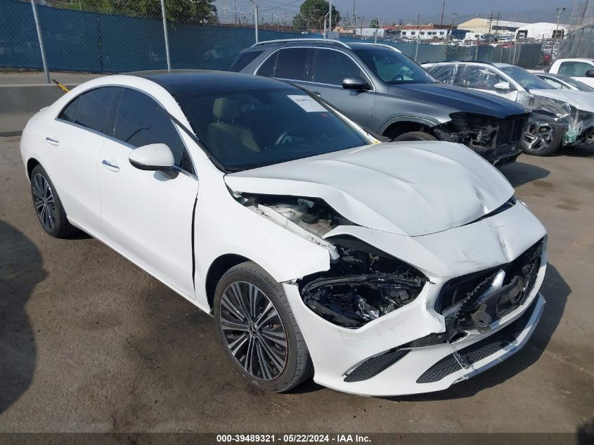 2023 MERCEDES-BENZ CLA 250 COUPE 4MATIC