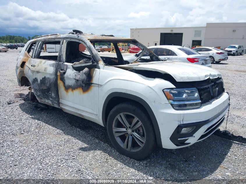 2019 VOLKSWAGEN ATLAS 3.6L V6 SE W/TECHNOLOGY R-LINE