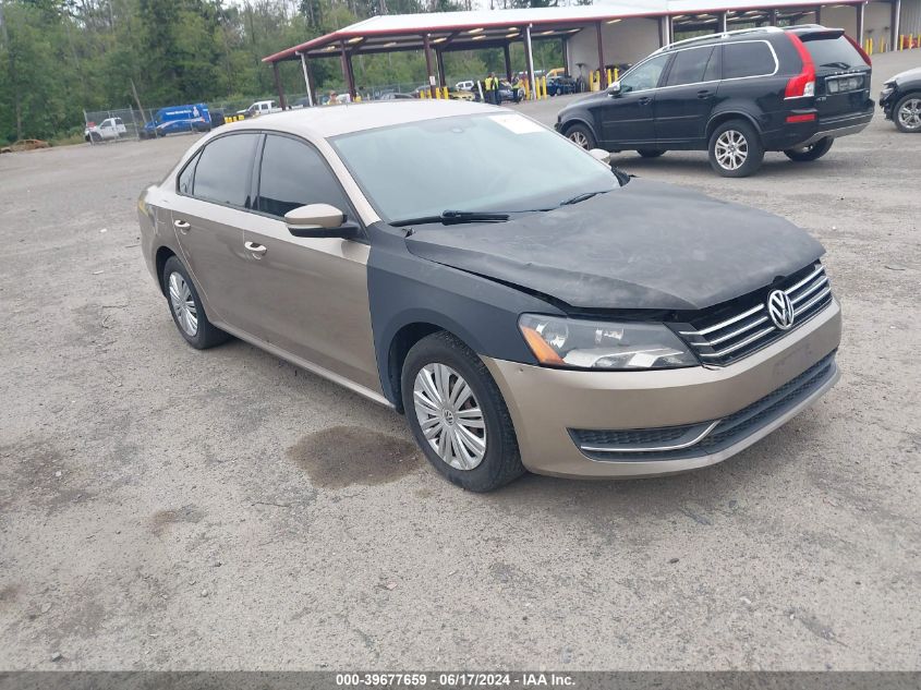 2015 VOLKSWAGEN PASSAT 1.8T S