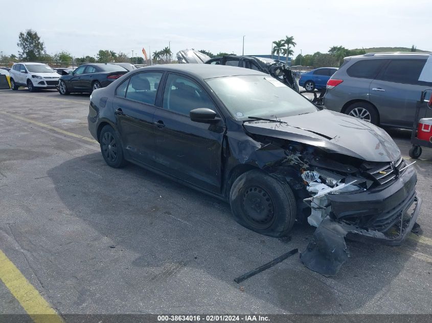 2015 VOLKSWAGEN JETTA 2.0L S