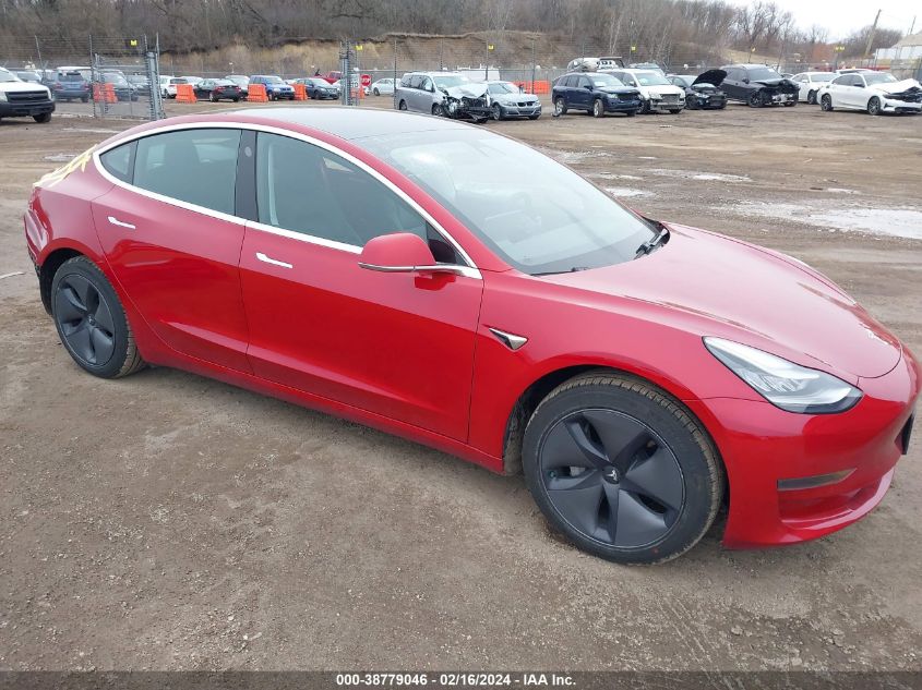 2020 TESLA MODEL 3 STANDARD RANGE PLUS REAR-WHEEL DRIVE/STANDARD RANGE REAR-WHEEL DRIVE