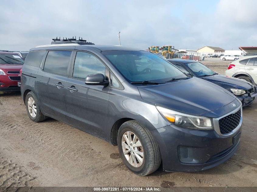 2016 KIA SEDONA LX