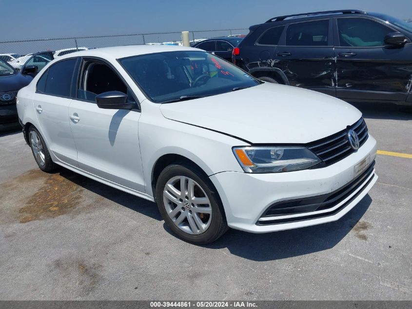 2015 VOLKSWAGEN JETTA 2.0L S