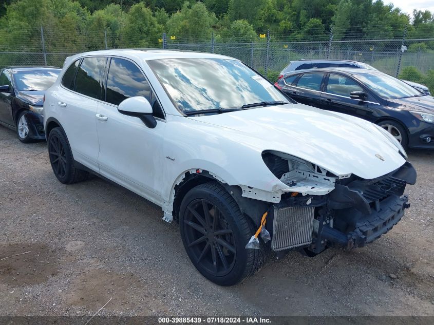 2014 PORSCHE CAYENNE DIESEL PLATINUM EDITION