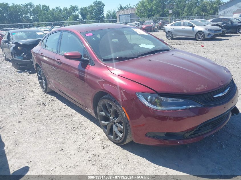 2015 CHRYSLER 200 S