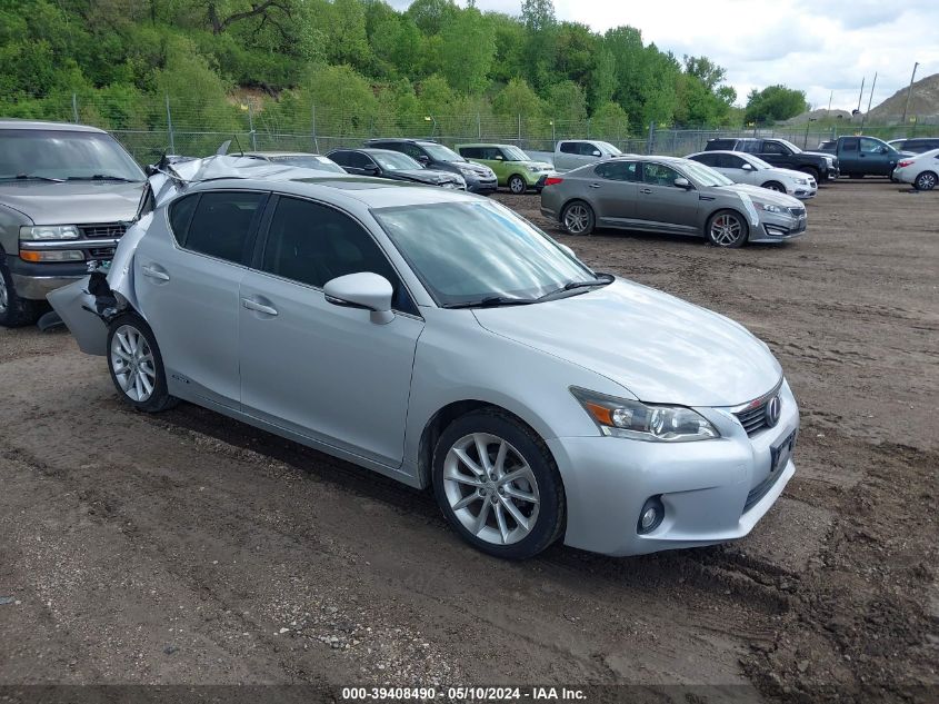 2012 LEXUS CT 200H PREMIUM