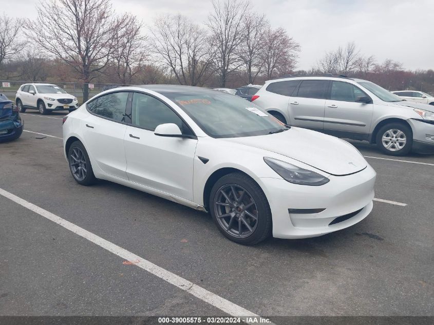 2022 TESLA MODEL 3 LONG RANGE DUAL MOTOR ALL-WHEEL DRIVE