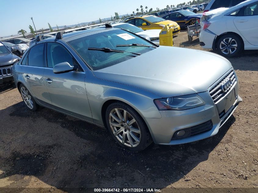 2010 AUDI A4 2.0T PREMIUM