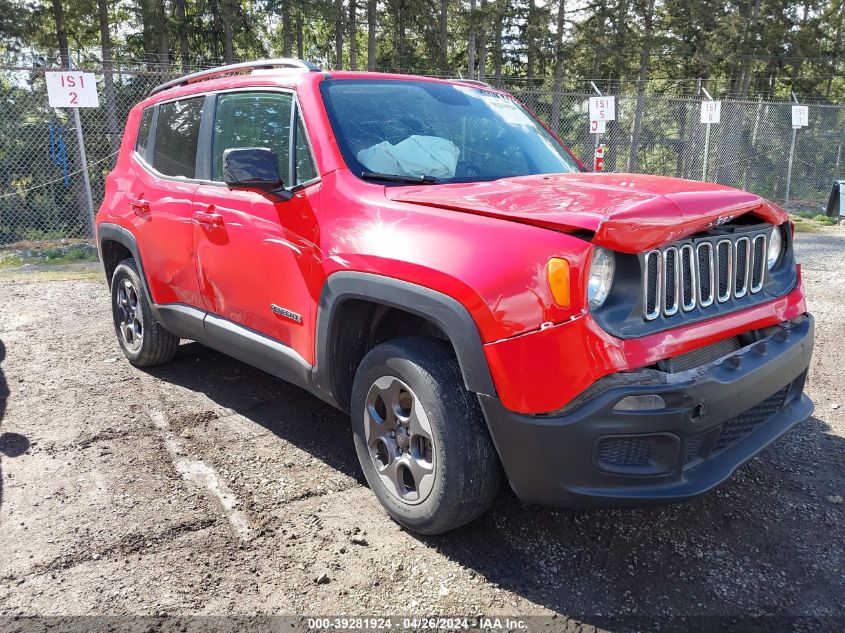 2017 JEEP RENEGADE SPORT 4X4