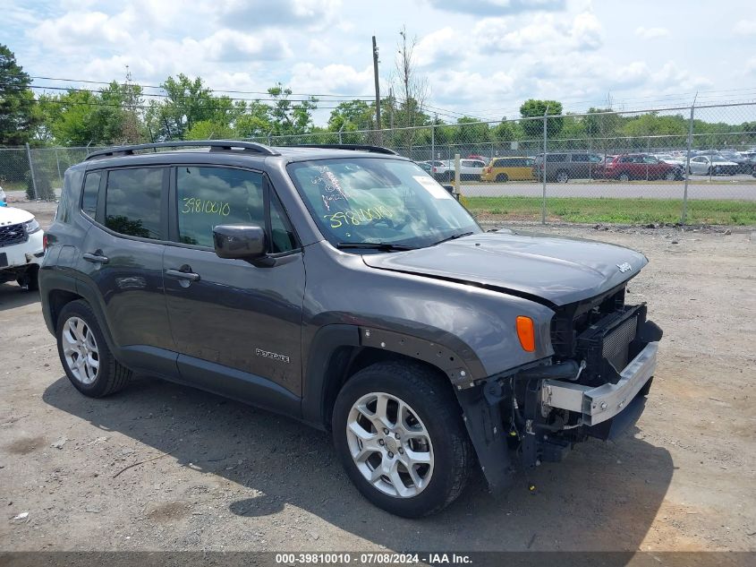 2018 JEEP RENEGADE LATITUDE FWD