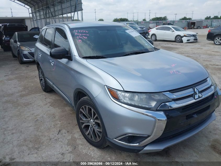 2016 MITSUBISHI OUTLANDER ES