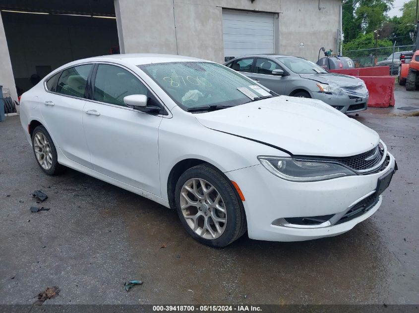 2016 CHRYSLER 200 C