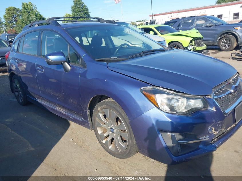 2016 SUBARU IMPREZA 2.0I SPORT PREMIUM