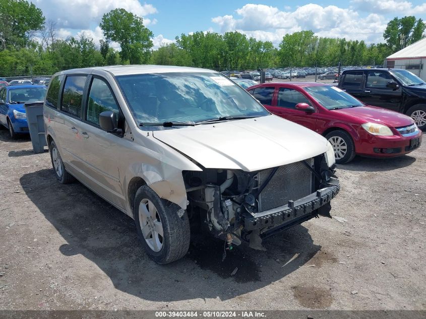 2013 DODGE GRAND CARAVAN SE