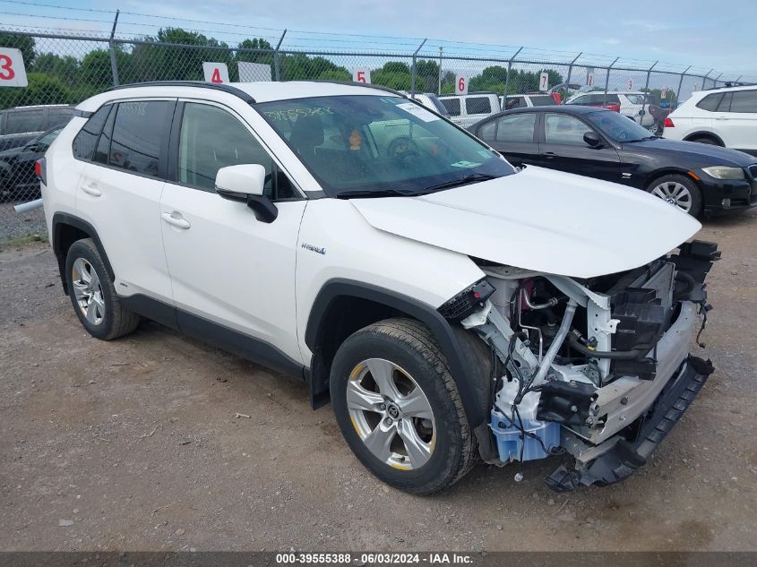 2021 TOYOTA RAV4 XLE HYBRID