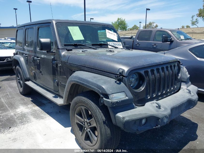 2020 JEEP WRANGLER UNLIMITED SPORT ALTITUDE 4X4