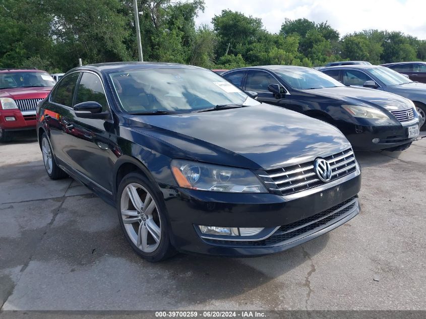 2013 VOLKSWAGEN PASSAT 2.0L TDI SEL PREMIUM