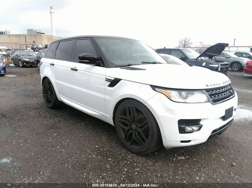 2015 LAND ROVER RANGE ROVER SPORT 3.0L V6 SUPERCHARGED HSE/3.0L V6 SUPERCHARGED SE