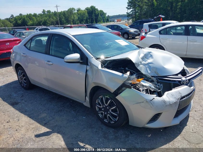 2015 TOYOTA COROLLA LE