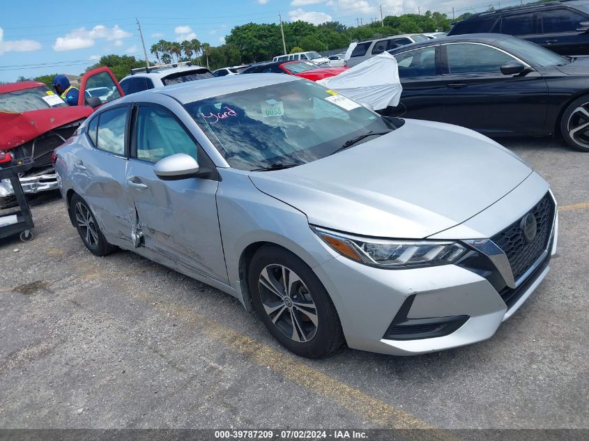 2021 NISSAN SENTRA SV XTRONIC CVT