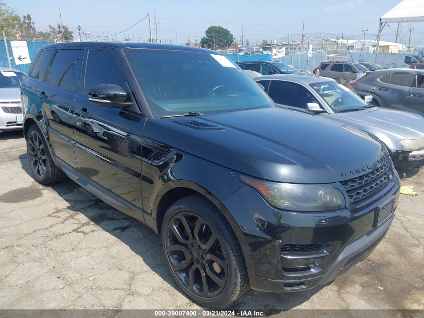 2015 LAND ROVER RANGE ROVER SPORT 5.0L V8 SUPERCHARGED