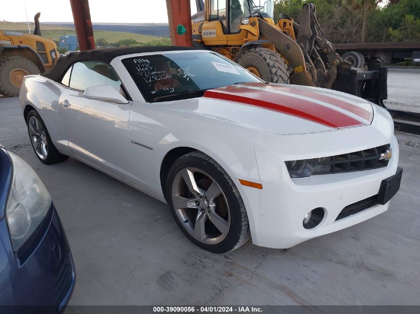 2012 CHEVROLET CAMARO 2LT