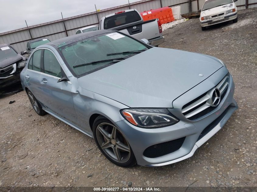 2015 MERCEDES-BENZ C 300 4MATIC