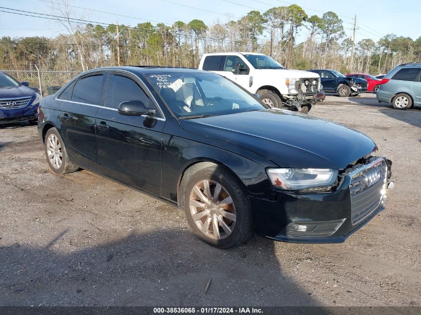 2013 AUDI A4 2.0T PREMIUM