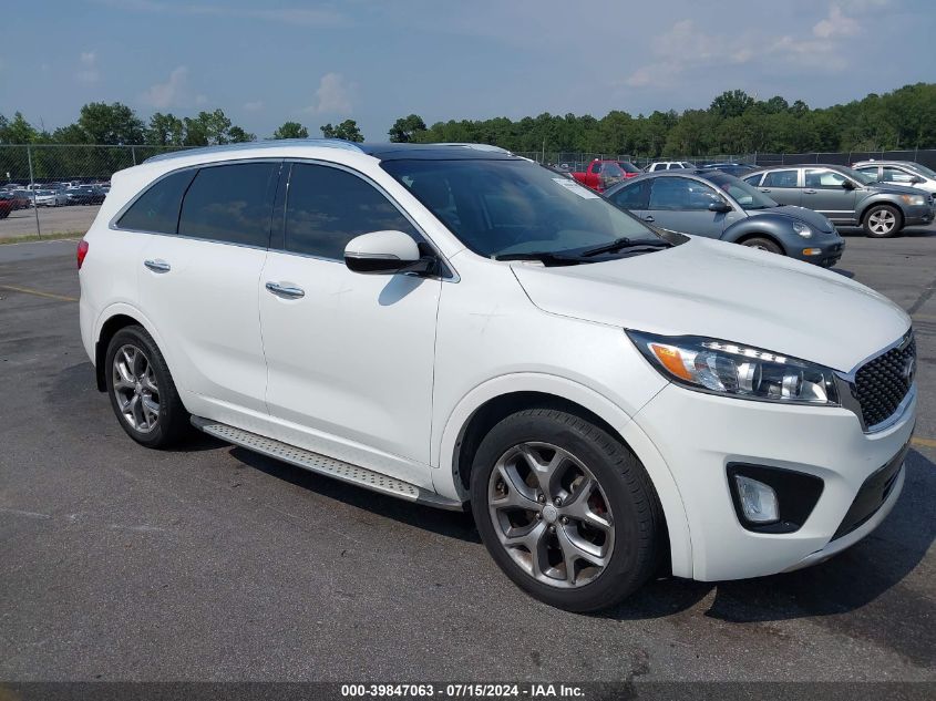 2018 KIA SORENTO 3.3L SX