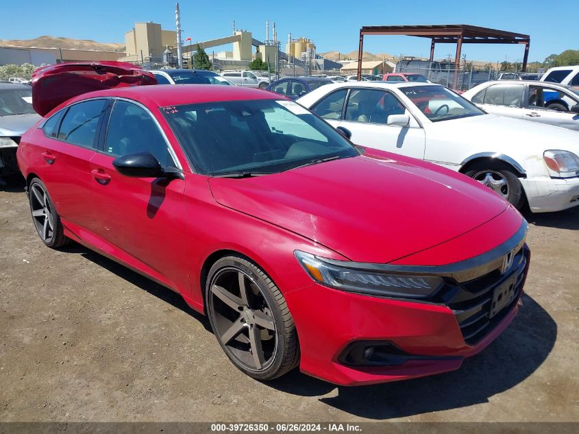 2021 HONDA ACCORD SPORT