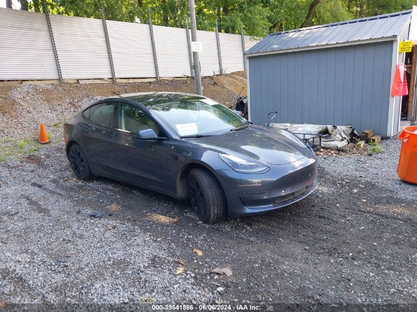 2022 TESLA MODEL 3 REAR-WHEEL DRIVE