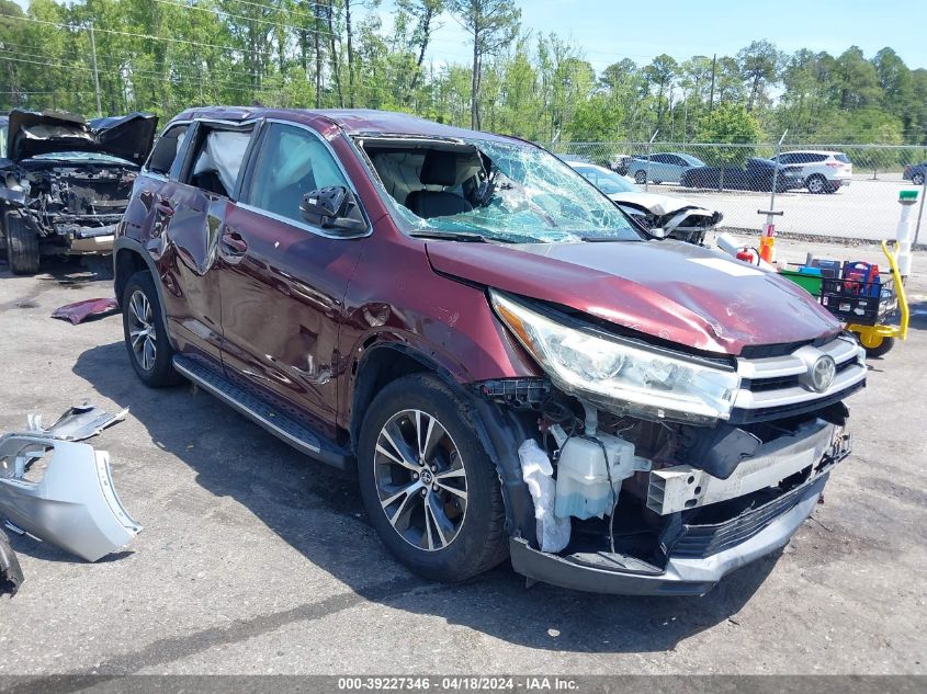 2018 TOYOTA HIGHLANDER LE PLUS