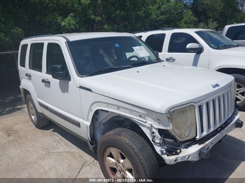 2012 JEEP LIBERTY SPORT