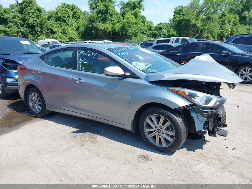 2015 HYUNDAI ELANTRA SE/SPORT/LIMITED