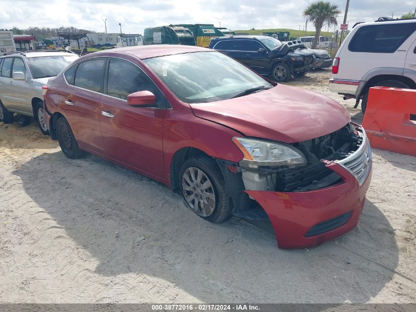 2014 NISSAN SENTRA SV